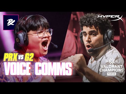 Видео: Paper Rex против G2 Esports | Проверка микрофона HyperX