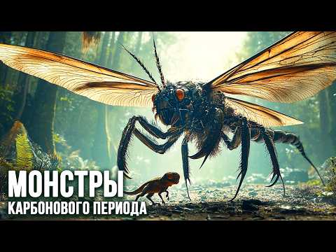 Видео: Ужасающий Мир Гигантских Насекомых в Каменноугольном периоде @era_dinosaur