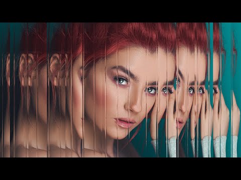 Видео: Портрет с эффектом стекла в Фотошоп/ Glass effect