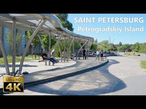 Видео: Петроградская сторона - 4K 60fps🎧 - Старая архитектура  - Санкт-Петербург - Виртуальная прогулка