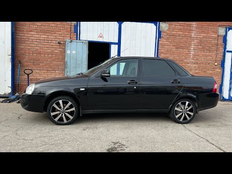 Видео: r16 диски на чёрную приору LS + kormoran 195/45