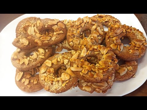 Видео: #ПП #ПЕЧЕНЬЕ "КОЛЬЦО С АРАХИСОМ"👍🤗 БЕЗ #ГЛЮТЕНА , #САХАРА И БЕЗ ПШЕНИЧНОЙ МУКИ! ВКУСНО! ПРОСТО!