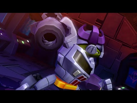 Видео: Прохождение Angry Birds Transformers #4 Пополнение в команде