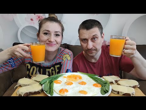 Видео: МУКБАНГ УТРЕННИЙ ЗАВТРАК | MUKBANG MORNING BREAKFAST #мукбанг #mukbang