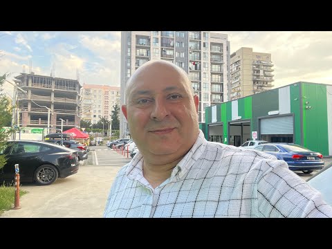Видео: Тбилиси. Из центра на окраину города. Отправляемся по набережной в сторону Глдани- Надзаладеви.