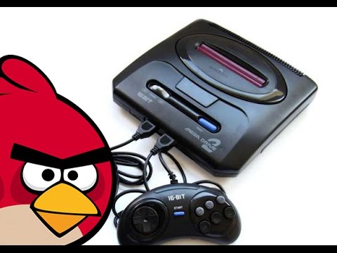 Видео: Angry Birds for SEGA 16bit / Злые птички на Сега