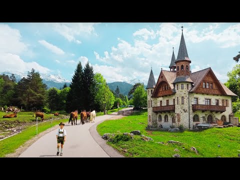 Видео: ГАРМИШ-ПАРТЕНКИРХЕН — САМАЯ ДОРОГАЯ ДЕРЕВНЯ В АЛЬПАХ