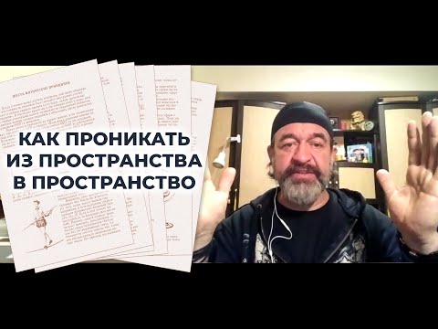 Видео: Как проникать из пространства в пространство | Беседа с шифу Александром Скалозубом