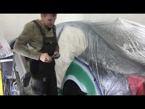 Видео: ДЖЕТА  ЗАМЕНА АРКИ И ПОКРАСКА КРЫЛА И ПОРОГА