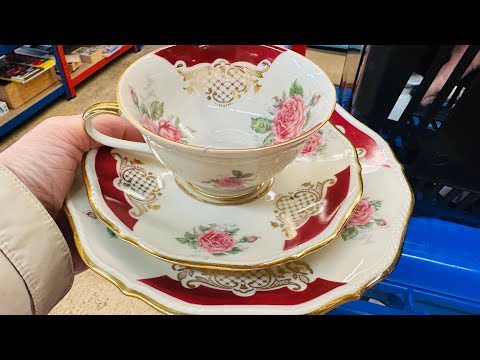 Видео: СТАРИННЫЙ ФАРФОР ЗА КОПЕЙКИ? МАГАЗИН БЕЗ ЦЕН, ЦЕНЫ СКАЖУТ НА КАССЕ😃