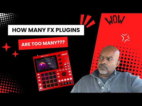 Видео: Сколько плагинов эффектов может работать на AKAI MPC One+ одновременно?
