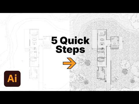 Видео: Рисование плана этажа: Учебное пособие по архитектурному иллюстратору