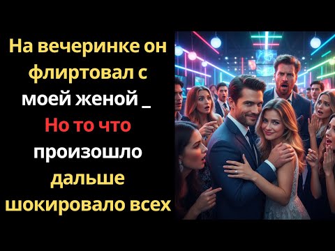 Видео: На вечеринке он флиртовал с моей женой _ Но то, что произошло дальше, шокировало всех