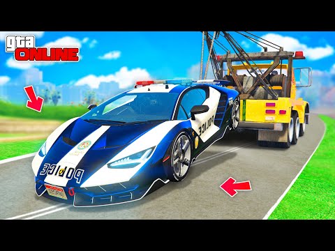 Видео: УГНАЛ ПОЛИЦЕЙСКУЮ ЛАМБУ ИЗ УЧАСТКА! БИТВА ЭВАКУАТОРОВ В ГТА 5 ОНЛАЙН | НАШЕЛ 3 ТАЧКИ