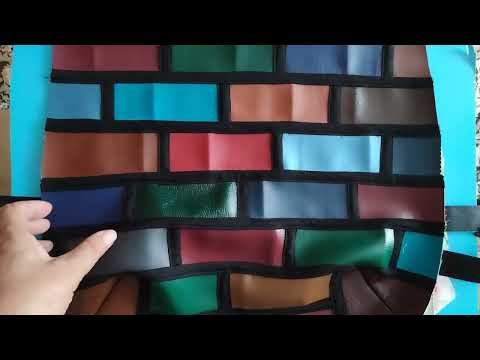 Видео: Сумка из образцов мебельной ткани. Покажу как я ее шила, не мк, но думаю вам будет понятно.