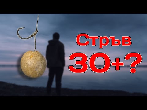 Видео: Риболов на шаран | Много ли са 30мм за стръв на диво?