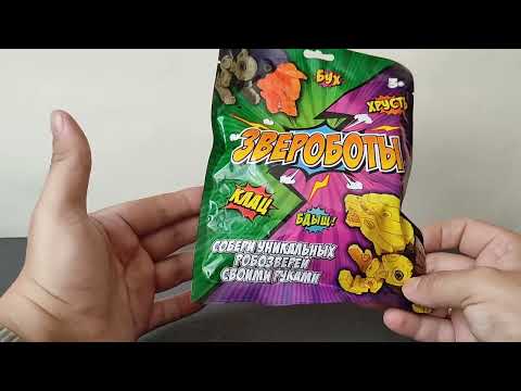 Видео: Звероботы, обзор новых фигурок из Красного и белого, не технолог
