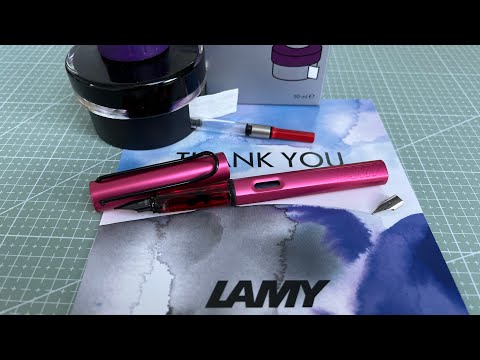 Видео: Обзор перьевой ручки LAMY AL-star