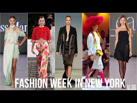 Видео: 35 | РАБОТАЮ НА НЕДЕЛЕ МОДЫ В НЬЮ-ЙОРКЕ | часть 2 | Модельные будни #12