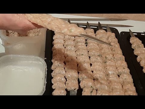 Видео: Հավի Մսից Քաբաբ Իմ Տարբերակով   люля кебаб с курицой в моем варианте