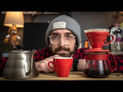Видео: У меня возникли трудности с техникой Хоффмана 01 V60 — рецепт на одну чашку