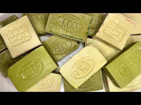 Видео: ASMR🔪Cutting dry soap💚DALAN 💚Резка сухого мыла💚 ДАЛАН 🔪