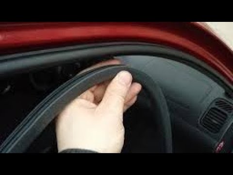 Видео: Доп + резинки на двери Daewoo Lanos.
