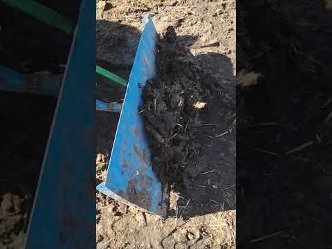 Видео: Мотоблок Forte HSD1G-81 и самодельная лопата-отвал.