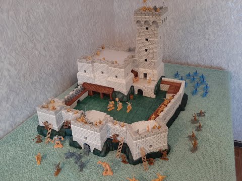 Видео: Солдатики 1/72 Каменный Замок