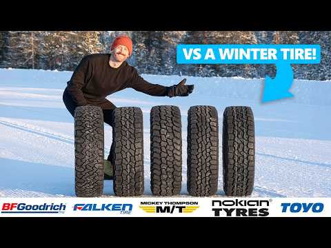 Видео: Я протестировал лучшие вездеходные шины на снегу и льду! ❄️