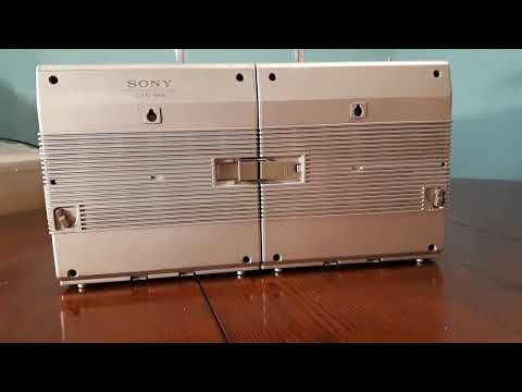 Видео: Новая Японская посылка-Sony CFS-88S
