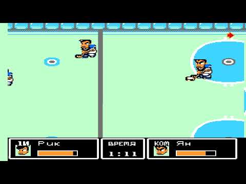 Видео: Ike Ike! Nekketsu Hockey Bu - Subette Koronde Dai Rantou - стрим [NES / Dendy / Famicom]