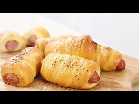 Видео: Как сделать мягкий и вкусный колбасный хлеб