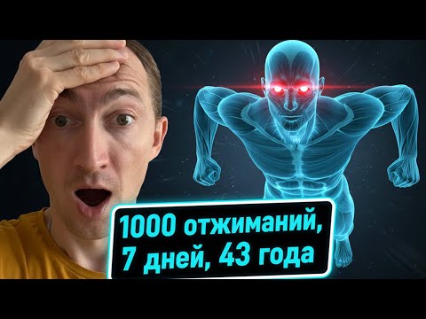 Видео: Я думал, это будет просто… 1000 отжиманий за 7 дней в 43 года!