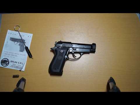 Видео: Сигнальный пистолет "Беретта 84", СХП, 9 мм., (Beretta 84 BRUNI Italia)