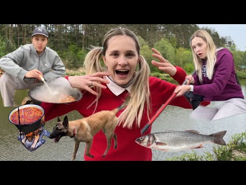 Видео: СІМ’Я НА ПРИРОДІ. Риболовля, бограч, собака.