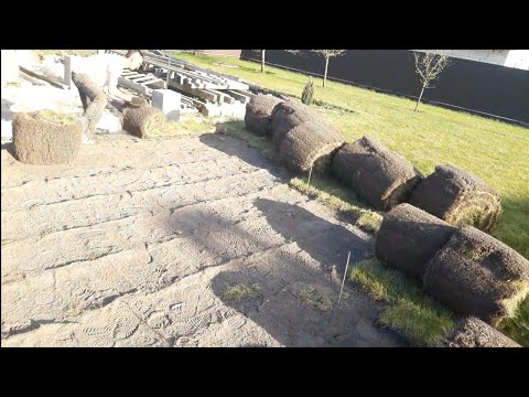 Видео: Как срезать газон ( дёрн). Самоделка.
