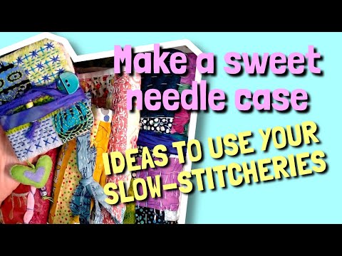 Видео: Создание игольницы и другие идеи использования ваших вышитых работ