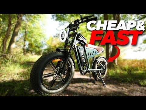 Видео: Этот 2000-ваттный велосипед — быстрый и дешёвый! | Обзор DTTZH F6