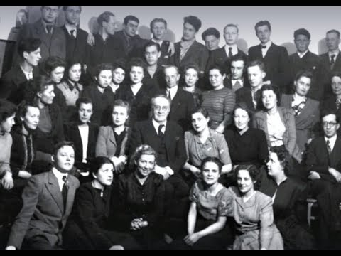 Видео: Первый выпуск Школы-студии МХАТ, 1947 год.Четыре супружеские пары