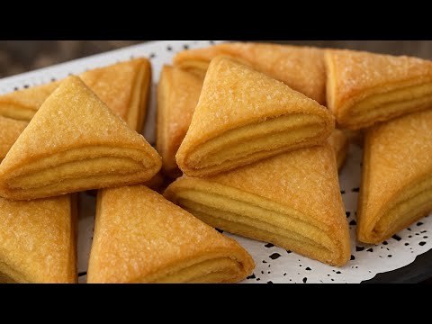 Видео: Печенье и легкий десерт всего из 3 ингредиентов и небольшого количества сахара — тает во рту!