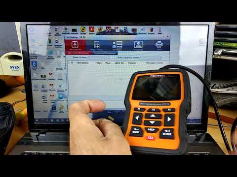 Видео: Как зарегистрировать и обновить диагностический сканер FOXWELL NT510 PRO для диагностики автомобилей