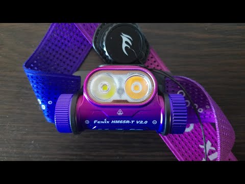 Видео: Налобный фонарь Fenix HM65R-T V2 0 - стильно и очень удобно