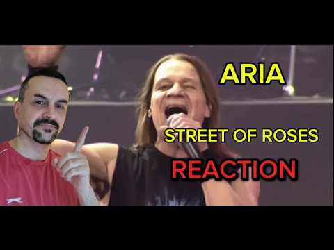 Видео: ARIA Ария и Валерий Кипелов --Улица роз (Ария 30 лет) street of roses reaction