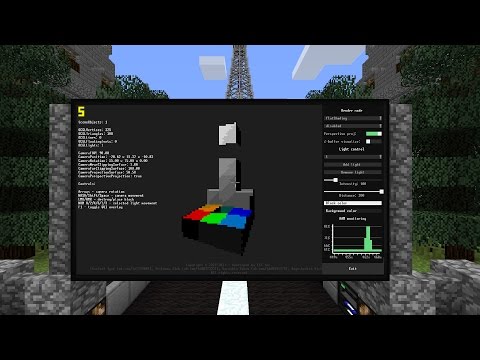 Видео: Minecraft в OpenComputers (3D-движок, освещение, воксельный мир)