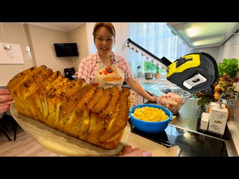 Видео: Если я с рулеткой- БЕГИ🤣, перемены впереди/ Чесночный хлеб- пальчики оближешь  