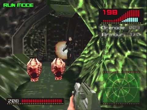 Видео: Alien Trilogy (pc 1996) Сдерживающий фактор #11