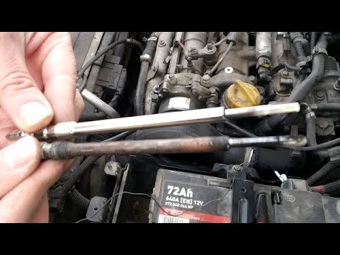 Видео: Смяна на подгревна свещ