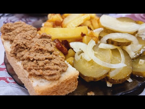 Видео: печёночный паштет! очень просто и очень вкусно 😋