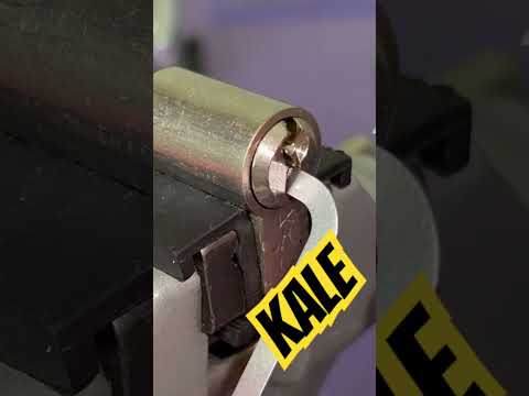 Видео: Open lock KALE 6 pin. Вскрытие цилиндра KALE 6 пиновый.